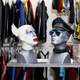 Masks at Butcherei Lindinger